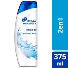 Shampoo Head & Shoulders Limpieza Renovadora 2en1 x375mL