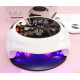 Lampara Uv Led Uñas T2plus 98W Secado Profesional Sensor Inteligente